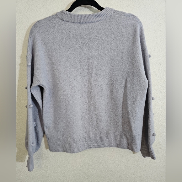 Madewell Brockton Sweater XS Purple Bobble - Picture 8 of 11